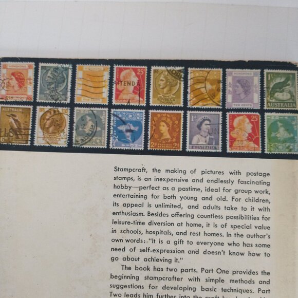 Stampcraft Picture Play with Postage Stamps by Lore Collin 1960 - Picture 3 of 8